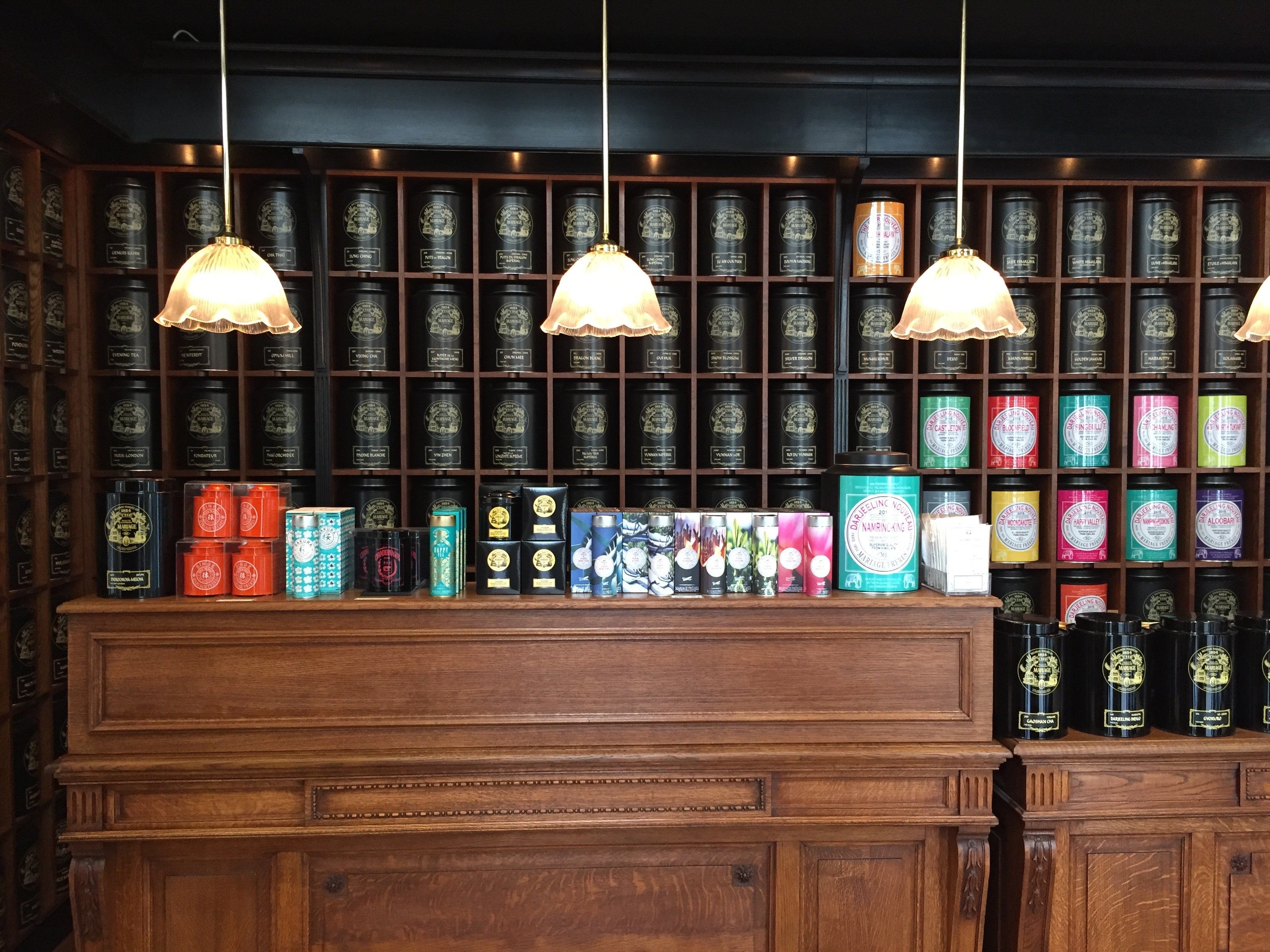 Mariage-Frères tea store, the art of preparing refined teas 