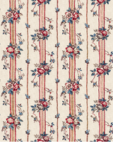 Wallpaper Provençal Stripes – Papier Peint Rayures Provençales – 88A