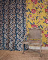 Menuet 97A – French Floral Linen Blend Fabric