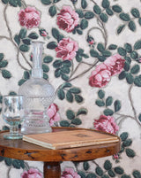 Wallpaper Pompadour Roses – Papier Peint Roses Pompadour – 75A