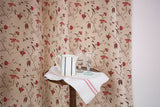 Coromandel 85A – French Chinoiserie Scenic Cotton-Linen Fabric