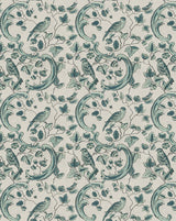Wallpaper Sample Oiseaux Blue 24A - French inc