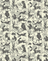 Linen Fabric - Crépuscules 52B - French inc