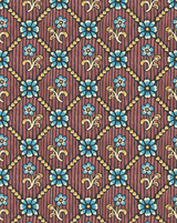 Wallpaper Madder Hearts – Papier Peint Cœurs Garance – 103A