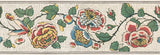 Ladybug Floral Frieze – Frise Coccinelle Fleurs 109A