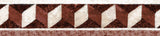 Geometric Cube Frieze – Frise Cubes 112A