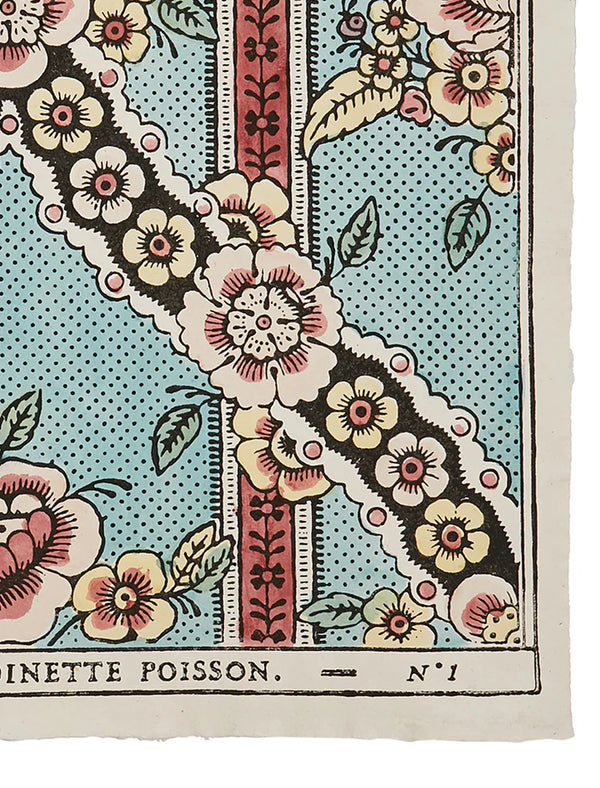 Domino Paper - Guirlandes De Fleurs 1A