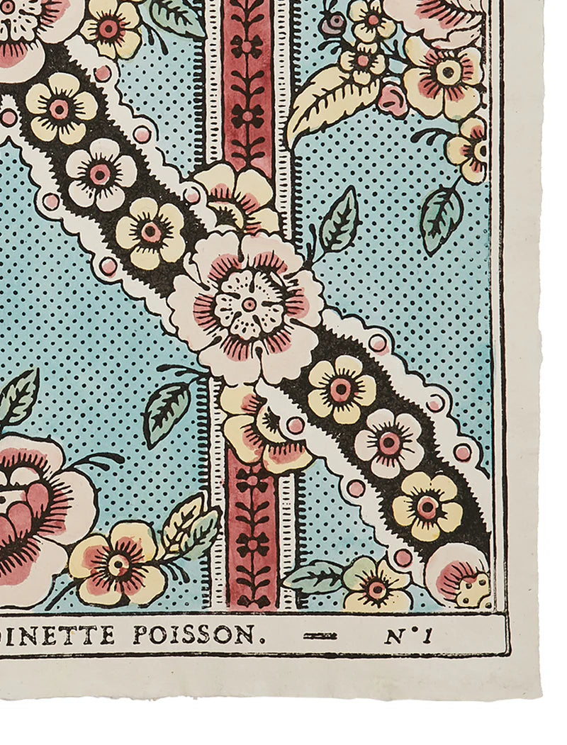 Domino Paper - Guirlandes De Fleurs 1A
