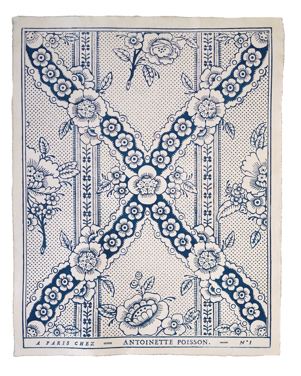 Domino Paper - Guirlandes De Fleurs 1C