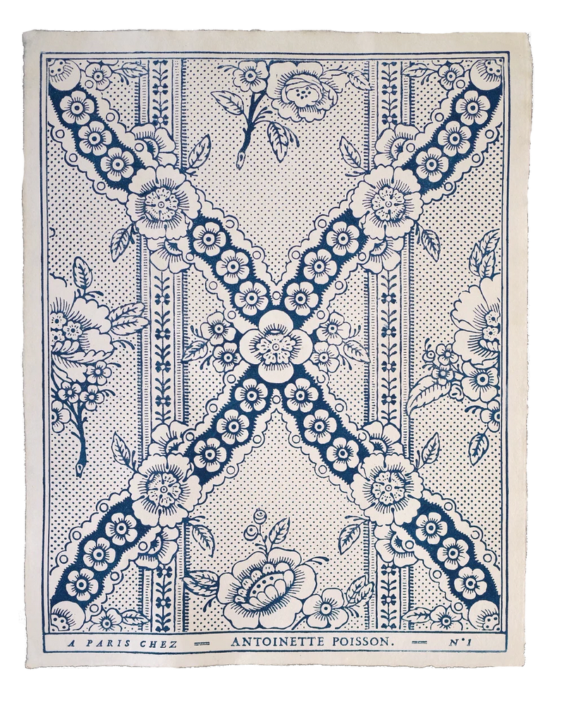 Domino Paper - Guirlandes De Fleurs 1C