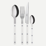 Bistrot Solid, White 24 pieces cutlery set
