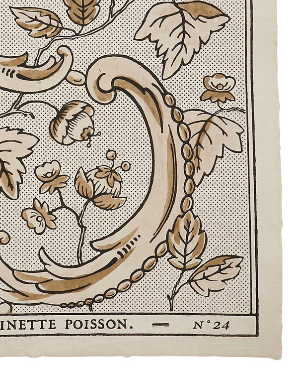 Domino Paper - Oiseaux & Feuillages 24B