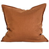 Cushion - Washed Linen Crepon in Argile - french.us