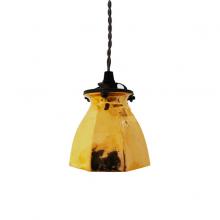 Small Pendant Light (GoldenExterior) - UK Wired Révolution