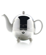 Teapot - Art Deco in White