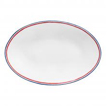 Oval Platter Tricolore, Commune de Paris