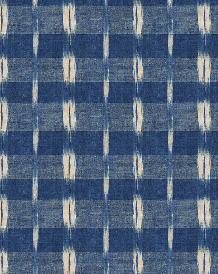 Wallpaper Panel - Flammé Indigo 83A