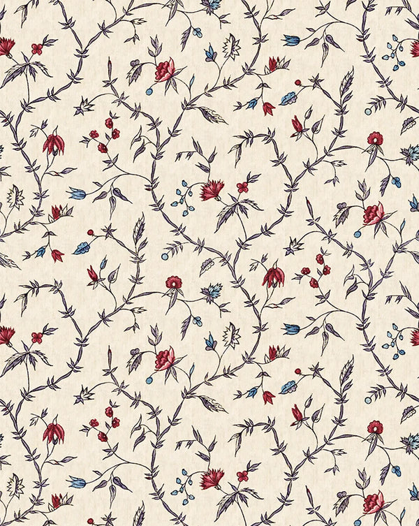 Wallpaper Sample "Carnation Garden"