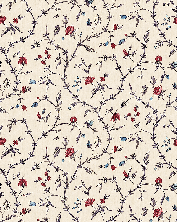 Wallpaper Panel - Jardin d'oeillets 87A