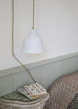 Angkor White Porcelain Pendant Light
