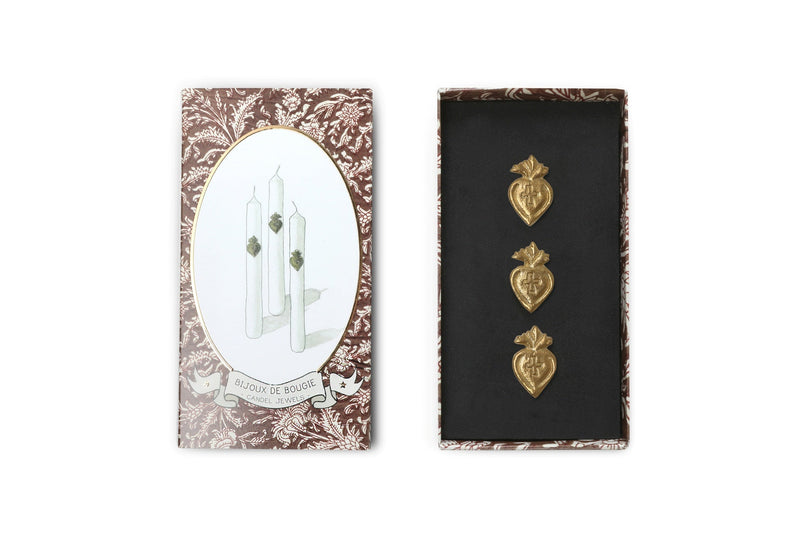 Bijou Candle -  Heart - French inc