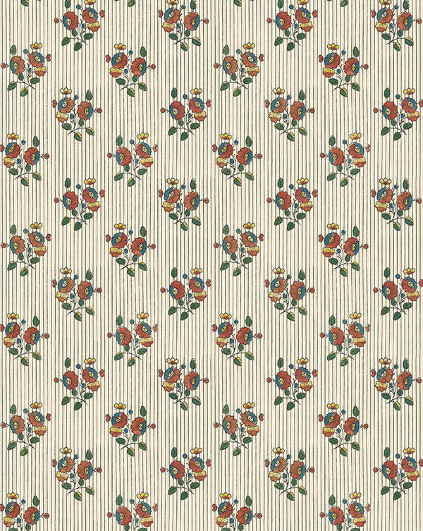 Wallpaper Panel - Boutonnière 74A
