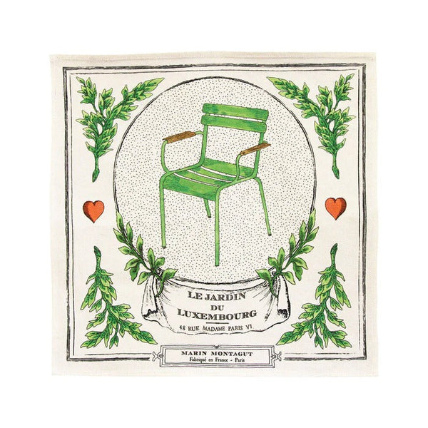 Hand Towel 15x15 in - CHAISE DU LUXEMBOURG - french.us