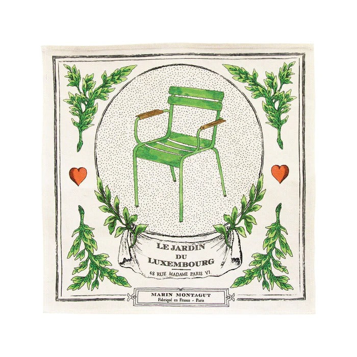 Hand Towel 15x15 in - CHAISE DU LUXEMBOURG - french.us