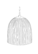 Corinthe White Porcelain Table Lamp