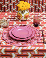 Hicks Pink Woven Placemat