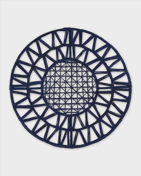 Hicks Blue Woven Placemat