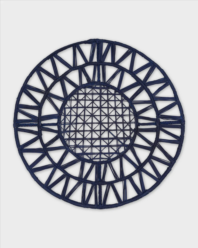 Hicks Blue Woven Placemat