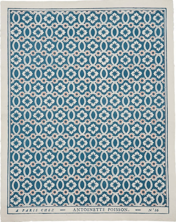 Domino Paper - Flowers & Tracery 16A - French inc