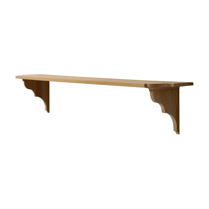 Arlette 4 Shelf, Natural Finish