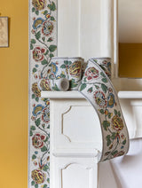 Ladybug Floral Frieze – Frise Coccinelle Fleurs 109A