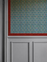 Floral Garland Frieze – Frise Guirlande de Fleurs 116A