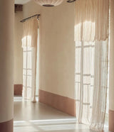 Gauze - Fringed Linen in Fiore de Latte