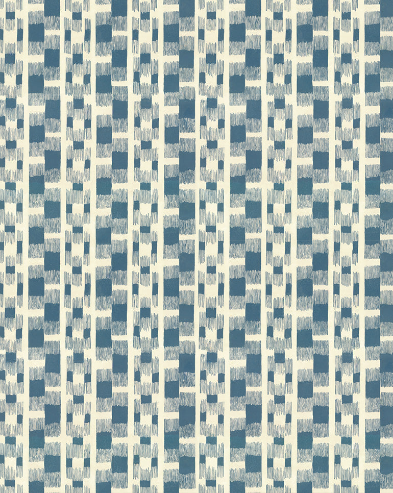 Wallpaper Sample "Ikat"