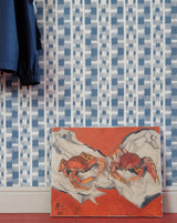 Wallpaper Sample Ikat 14A