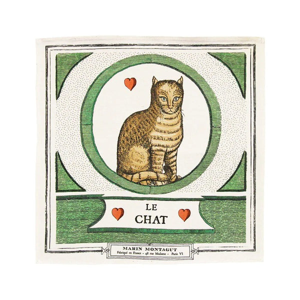 Hand Towel 15x15 in - LE CHAT - french.us