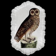 Owl Platter John Derian PLTJHN8