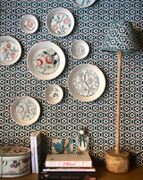 Fleurs & Entrelacs 16A – French Ornamental Floral Wallpaper