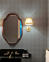 Fleurs & Entrelacs 16A – French Ornamental Floral Wallpaper