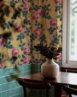 Wallpaper Pompadour Roses – Papier Peint Roses Pompadour – 75A