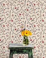 Jardin d’Oeillets Wallpaper – French Floral Garden Design