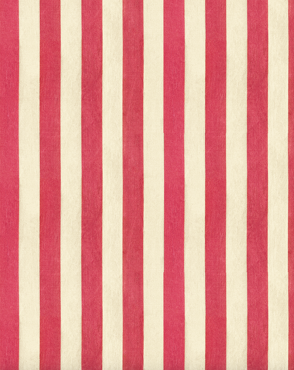 Wallpaper Sample "Rayures rouges"