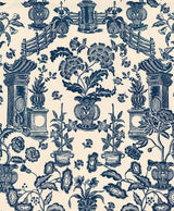 Jardin – French Garden Floral Wallpaper