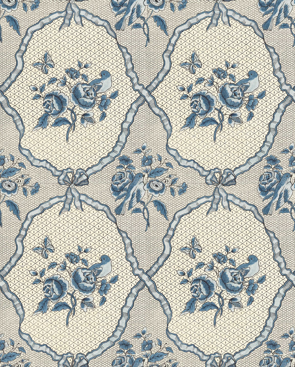Wallpaper Sample "Rubans & Oiseaux"