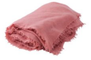 Fringed Throw - Hand Knitted Cashmere