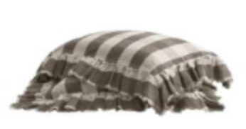 Pillowcase Boho - Washed Linen Vichy Cottage